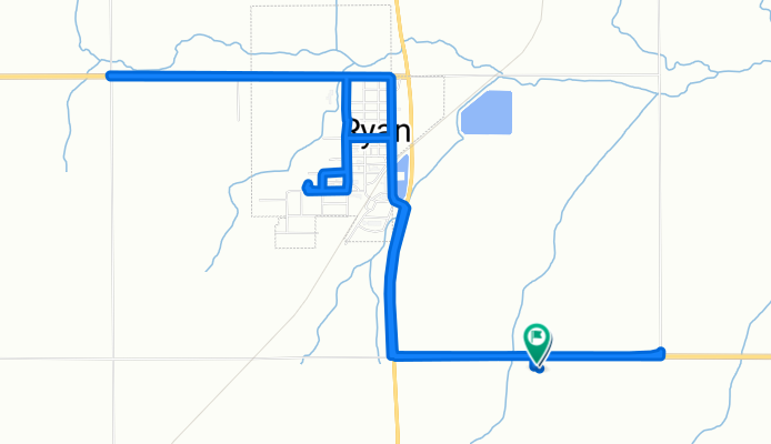 Relaxed route in Ryan