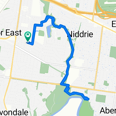 Restful route in Keilor East