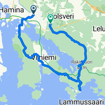 Moderate route in Hamina