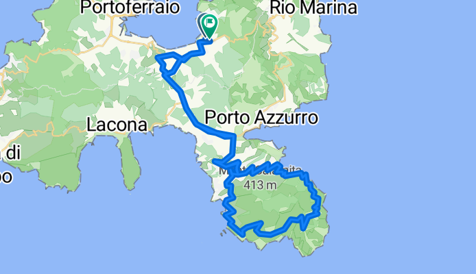 Südwestküste Elba, rund um den Monte Calamita