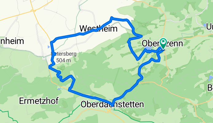 Rund um den Petersberg - Markt Bergel