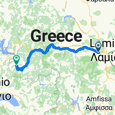 Route from Kostalexi-Stavrou, Stavros