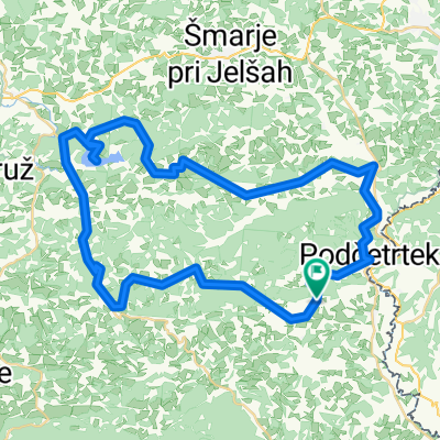 cmereška gorca - slivniško jezero - žeger - olimje