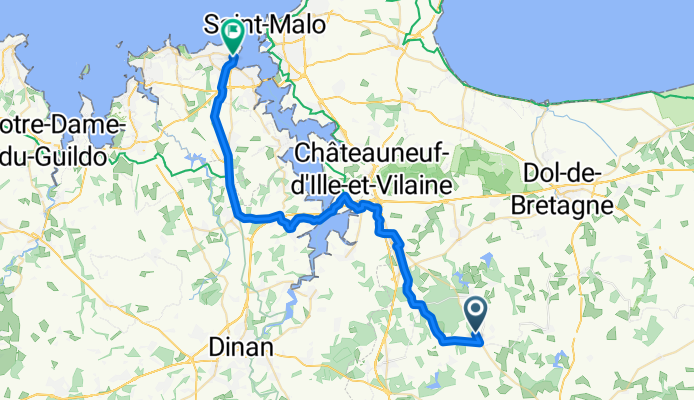 De Lanhelin à Dinard