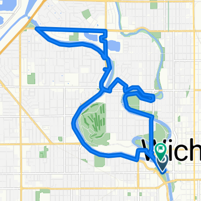 West 1st Street North 571, Wichita to Veterans Parkway 339, Wichita