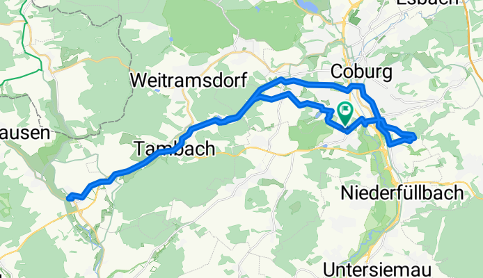 Fliederweg 1, Ahorn to Fliederweg 31, Ahorn