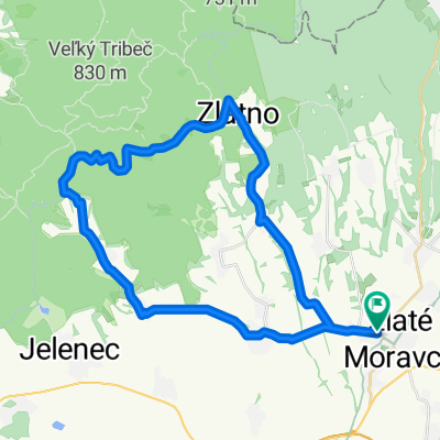 ZM - Martin n.Žitavou - Zlatno - Kostoľany pod Tribečom - Ladice