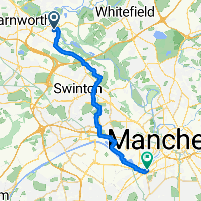 39 Clough Fold, Manchester to 8–22 Brindley Road, Manchester