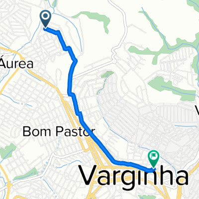 De Alameda dos Cedros 201 a Rua Estevam Braga Sobrinho 35