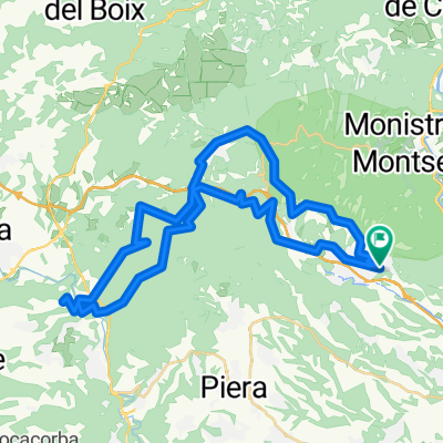 Collbató-Can Massana-La Guardia-Castell de Claramunt-El Bruc-Collbató