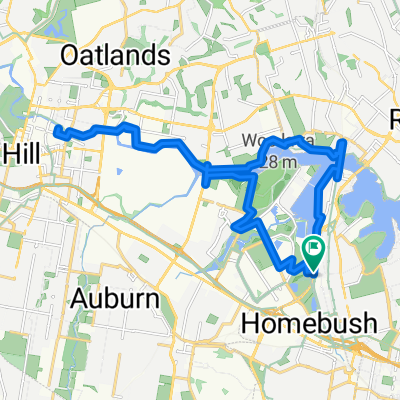 Steady ride in Concord West