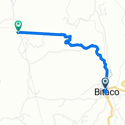 De Via Bitaco Puente Palo a Via a Lomitas