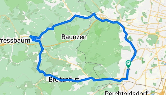 Mauer nach Wienerwaldsee und Retour