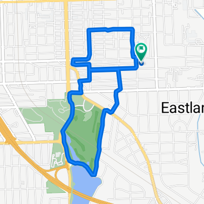 Relaxed route in Baton Rouge