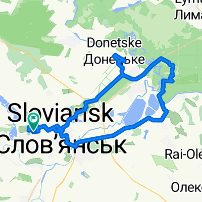 Прогулка в окресностях Славянска