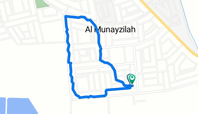 Moderate route in المحسن