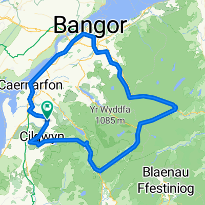 Llety, Caernarfon to Llety, Caernarfon