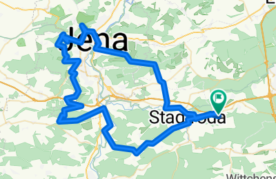 Route in der Bikemap App öffnen