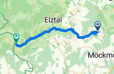 Route in der Bikemap App öffnen