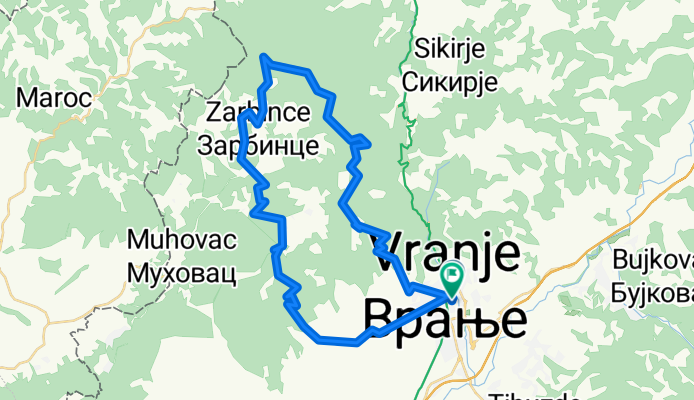 Vranje Pljackovica Orlova Cuka Ravno Bucje Dubnica Vranje