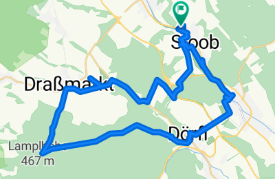 Route in der Bikemap App öffnen