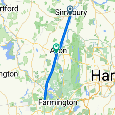 Slow ride in Simsbury