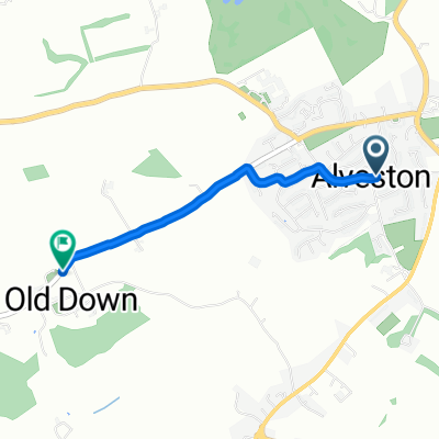 16 Greenhill Road, Bristol to Alveston Road, Bristol