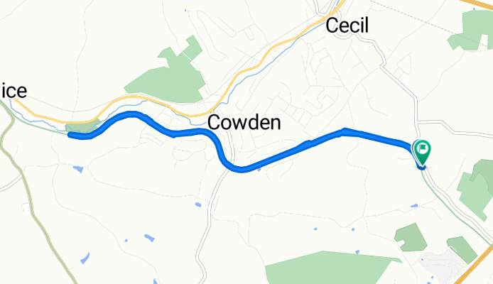 261–299 Cecil Henderson Rd, Canonsburg to 255 Cecil Henderson Rd, Canonsburg
