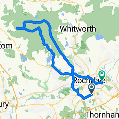 Relaxed route in Rochdale