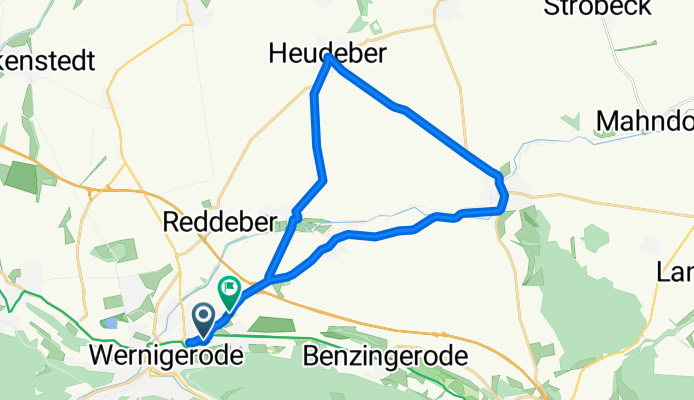 Wernigerode-Silstedt-Derenburg-Heudeber-Minsleben-Wernigerode