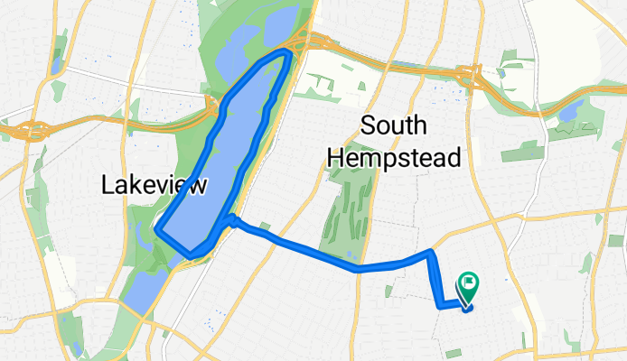 Moderate route in North Baldwin