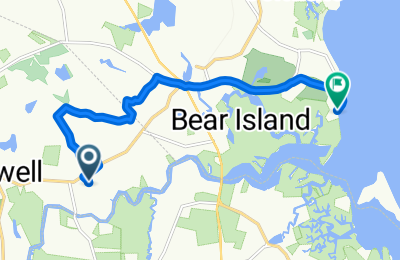 Route in der Bikemap App öffnen