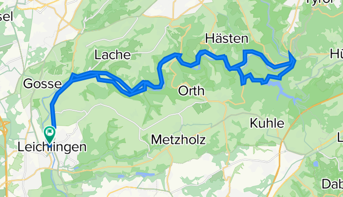 Rundfahrt Leichlingen - Solingen/Schloß Burg