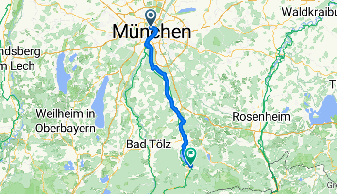 München -&gt; Rottach Egern