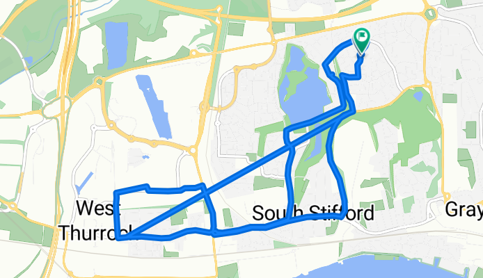 Relaxed route in Grays