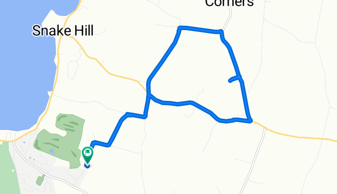 Moderate route in Saratoga Springs