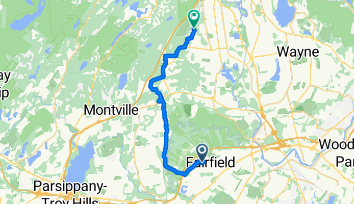 10 Midvale Ave, Fairfield to 205 Chatfield Dr, Pompton Plains