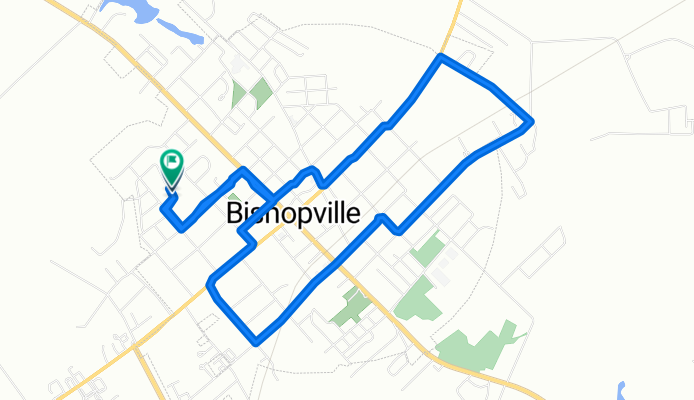 Moderate route in Bishopville