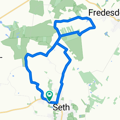 Hochgeschwindigkeitsroute in Seth