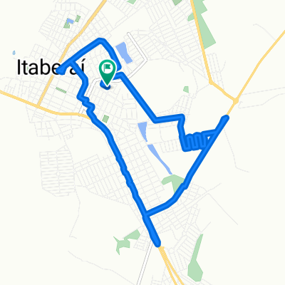 Rota moderada em Itaberaí