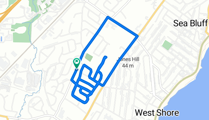 4 mile neighborhood hill route