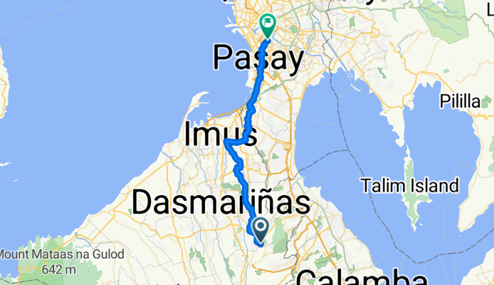 Silang to Manila