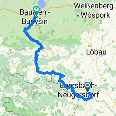 1. Etappe: Eibau - Bautzen