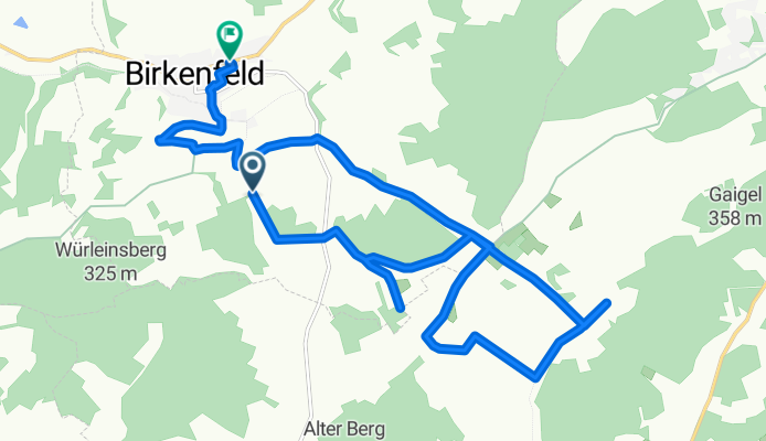 Schnelle Tour in Birkenfeld