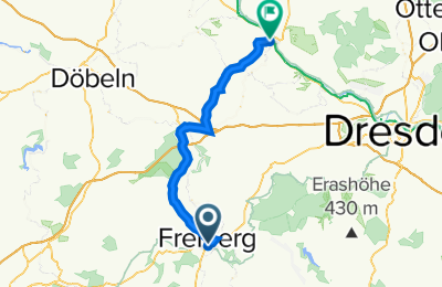Route in der Bikemap App öffnen