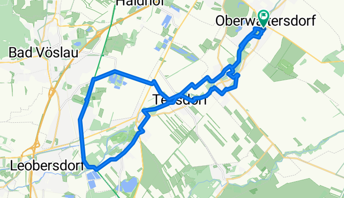 Oberwaltersdorf nach Triestingau-Radweg, Oberwaltersdorf