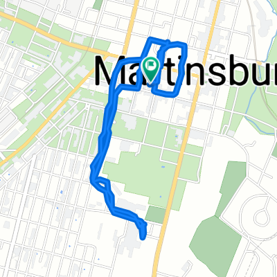 Moderate route in Martinsburg
