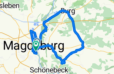 Route in der Bikemap App öffnen