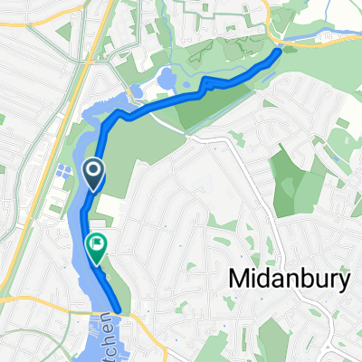 Restful route in Southampton