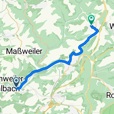 Überschallgeschwindigkeitsfahrt in Rieschweiler-Mühlbach